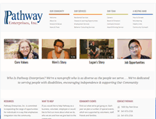 Tablet Screenshot of pathway-inc.org